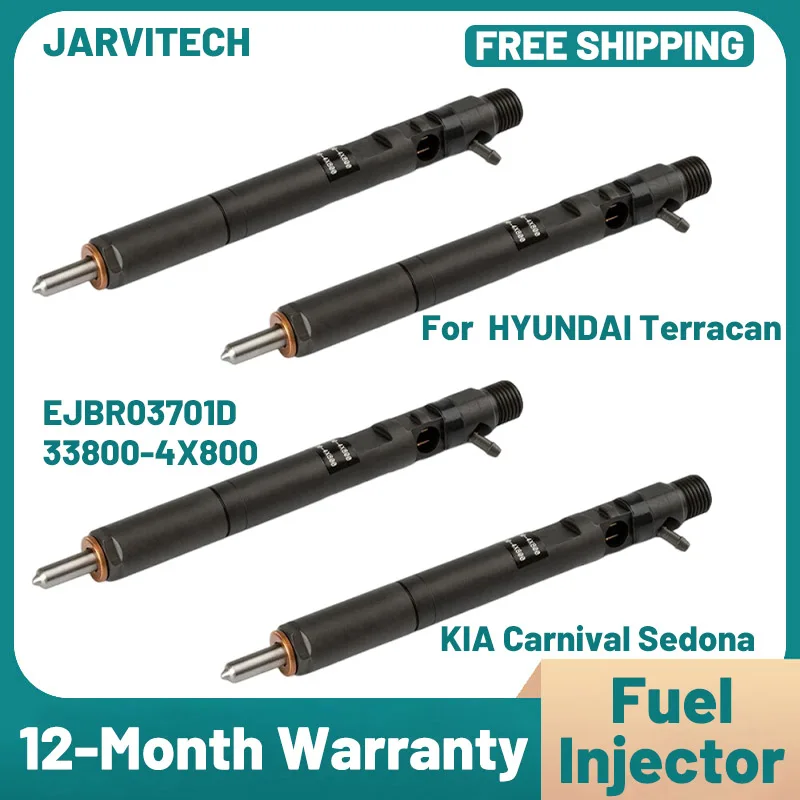 

New Diesel Fuel Injector 33800-4X800 for Hyundai Terracan Kia Delphi Canival Kia Sedona 2.9 Euro3 EJBR03701D