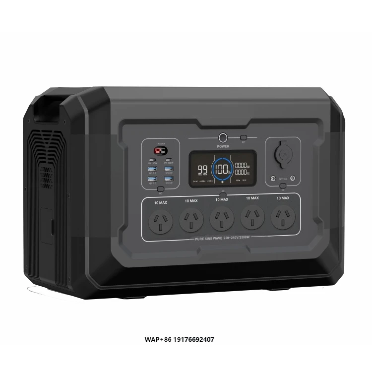 Professional MPB-2WS2 2500W Portable Energy Storage 2048Wh Power Station LiFePO4 Portable Power Storage