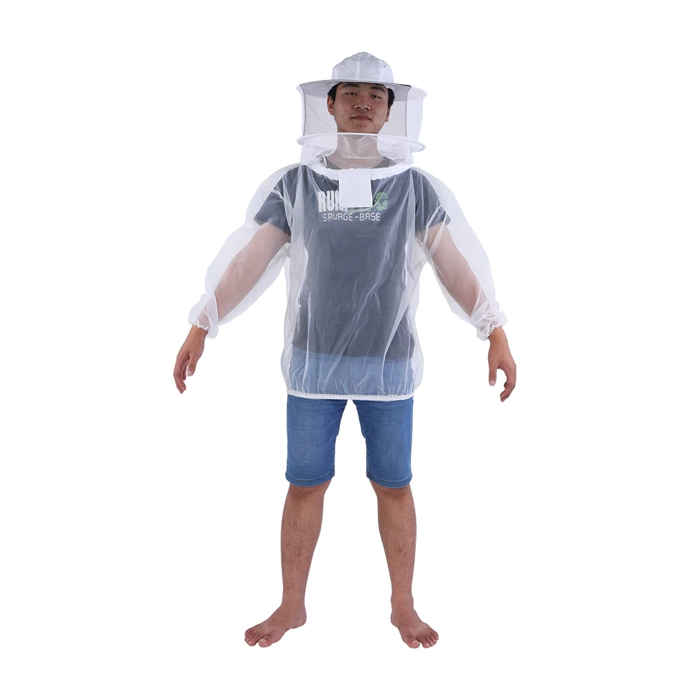 jaqueta-profissional-d5-para-apicultor-equipamento-de-protecao-facial-transparente-para-apicultura-veu-com-capuz-repelente-de-insetos-e-mosquitos
