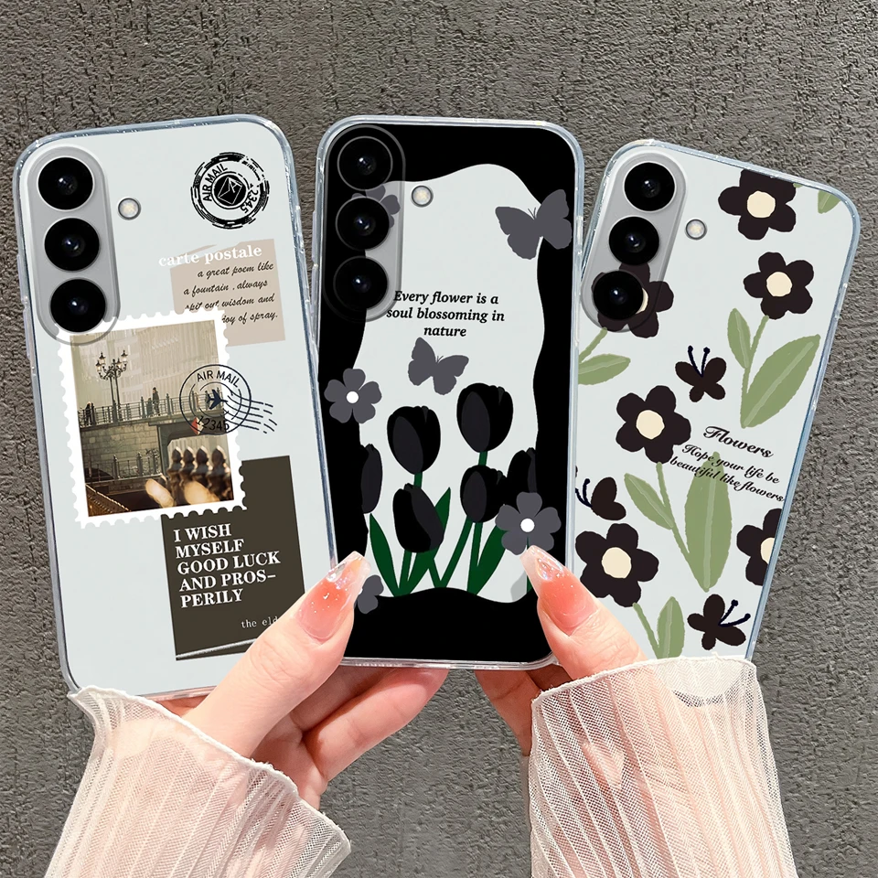 حافظة لهاتف سامسونج جالاكسي S26 S26 + S26Ultra حافظة لطيفة لرائد الفضاء الباندا خفيفة الوزن شفافة لهاتف سامسونج S26 Ultra Plus Funda Coque