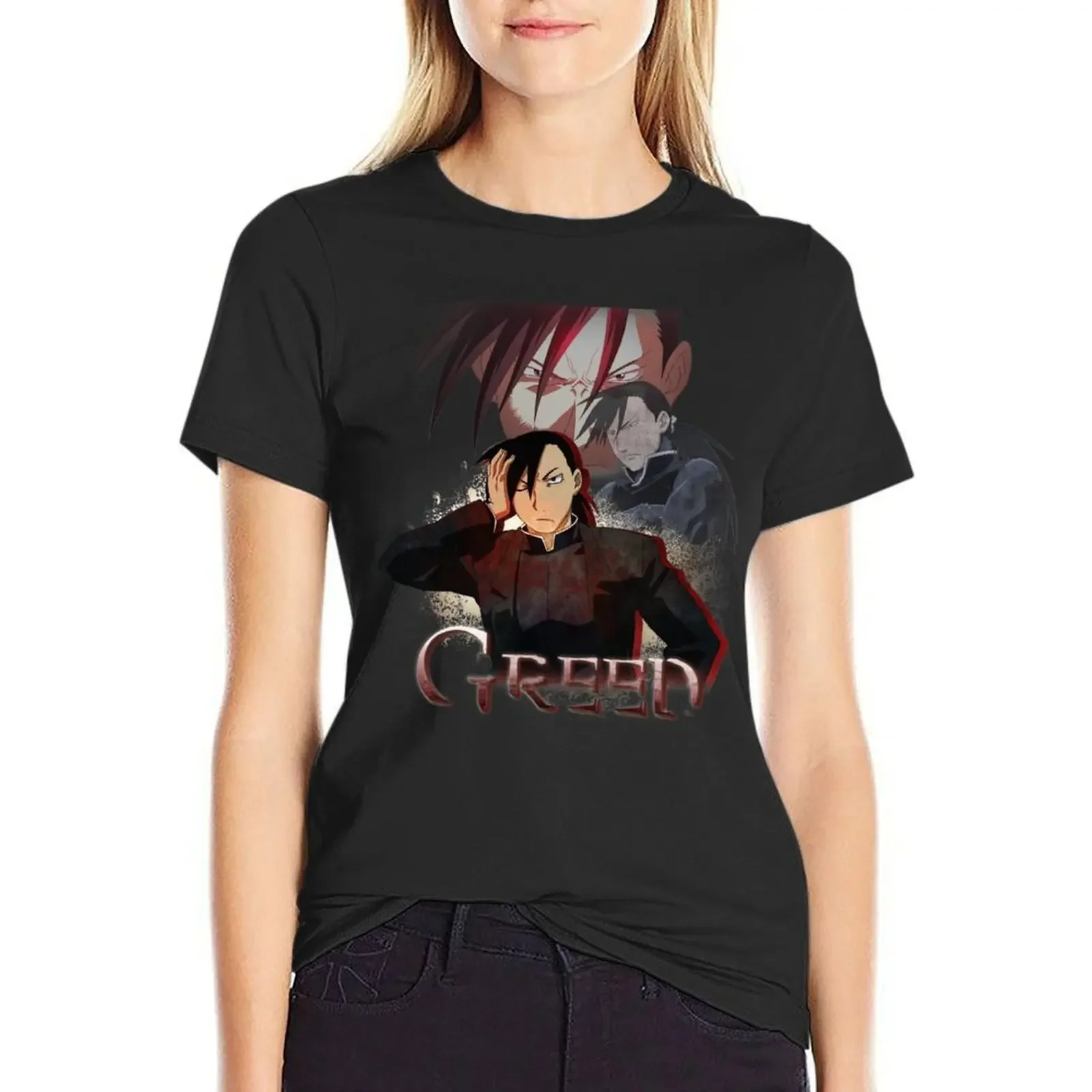 

Greed FMA T-Shirt plus sizes customs customs design your own Woman clothing