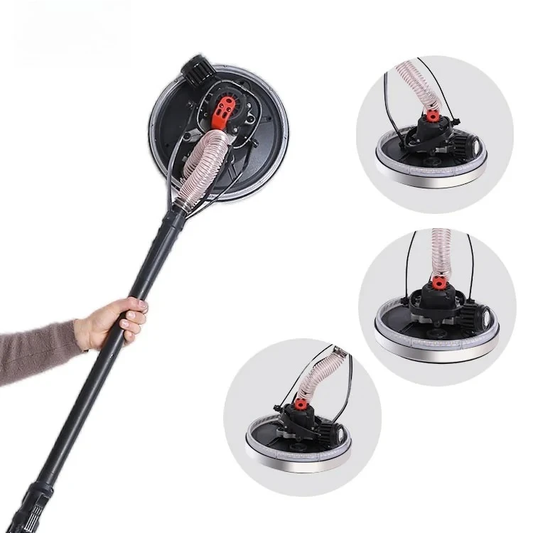 Household electric 900W high-efficiency putty grinder brushless grinder can adjust the speed of 7-inch disc for wall leveling