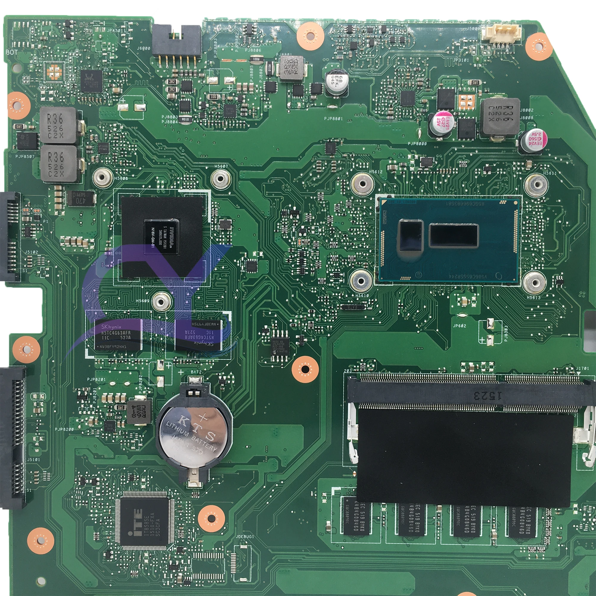 Imagem -06 - Placa-mãe Portátil para Asus X751ld F751ldv X751ldv X751lj X751lb X751ln i3 i5 i7 ° V2g 4gb 100 de Trabalho