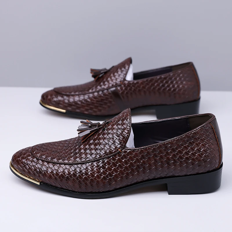 

Outdoor light soft Leather Men Shoes Loafers Slip On Comfortable Moccasins Flats Casual Boat Driving shoes