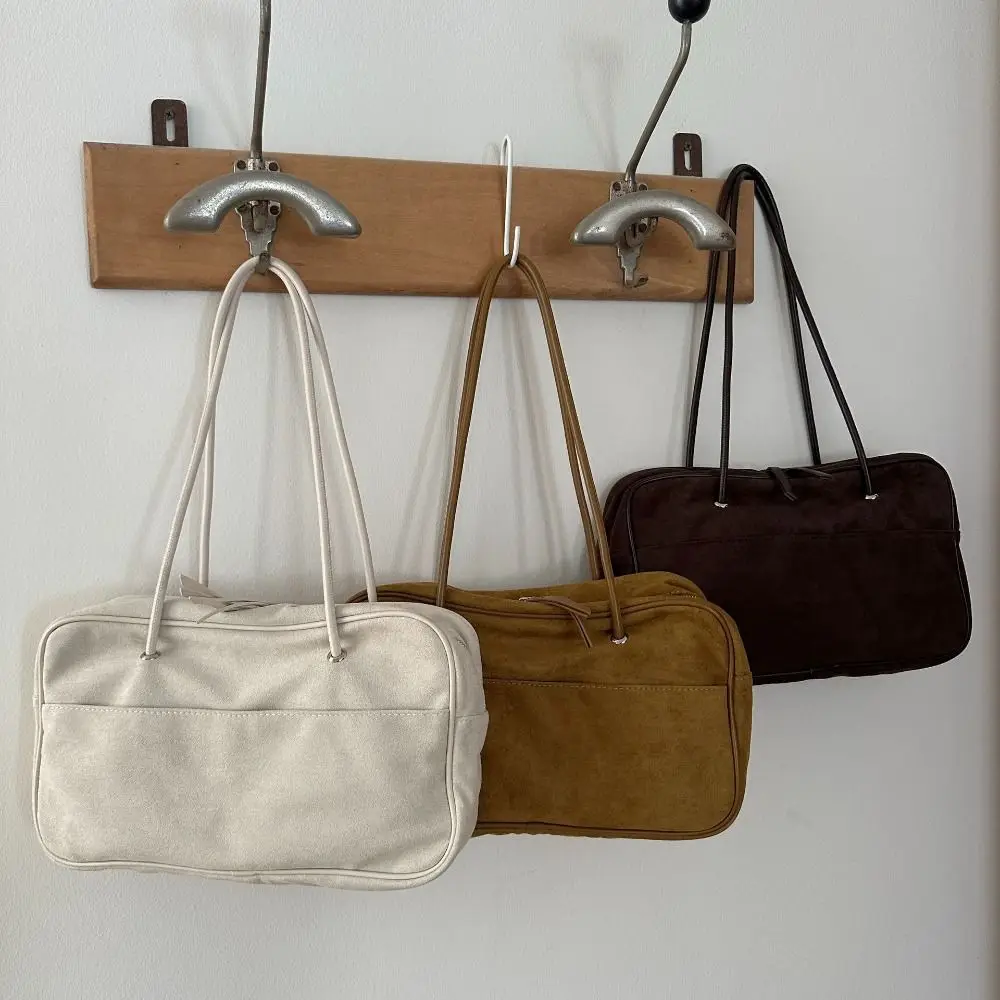 

Портативная элегантная сумка через плечо в стиле ретро, большая вместительная повседневная сумка из искусственной кожи, универсальная сумка-подушка для переноски под мышками