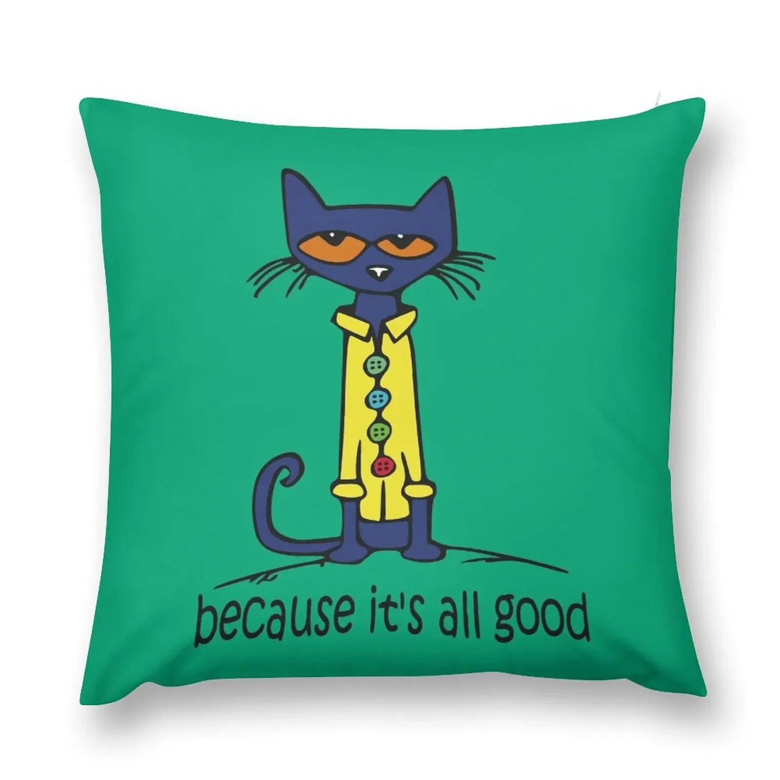 

Pete the cat Throw Pillow christmas supplies anime girl Pillowcase Cushion Cushions Home Decor pillow