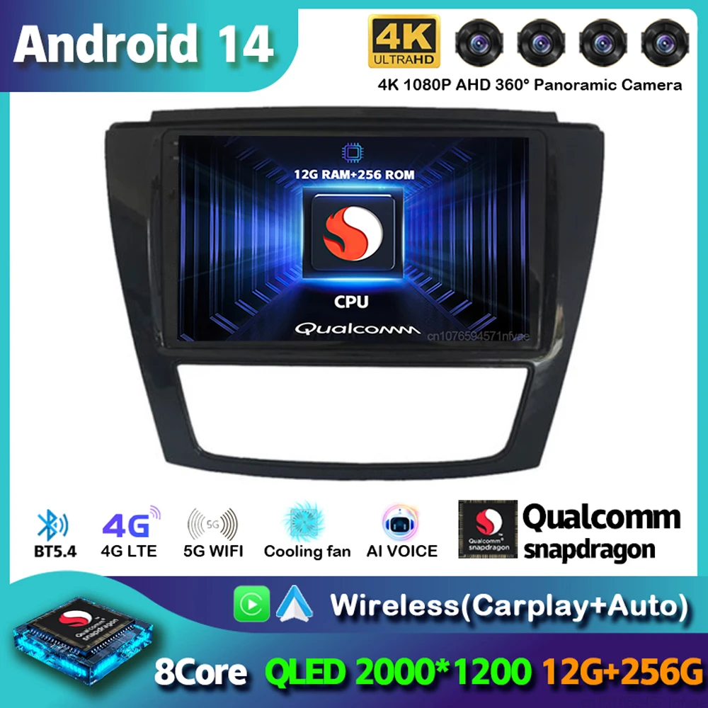 

Android 14 Carplay Auto Car Radio For JAC Refine S5 2013 - 2019 Multimedia Video Player Navigation GPS Stereo 2din DVD Head Unit