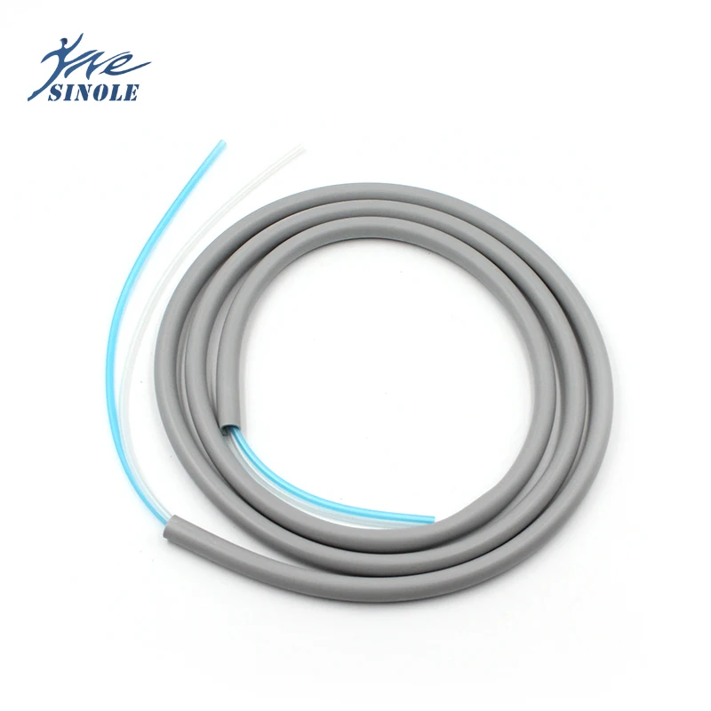 Dental Chair Accessories Silicone Tube Hose Dental Hose For 3 Way Syringe +Dental Air Water Spray Gun Handpiece + 2 Nozzles