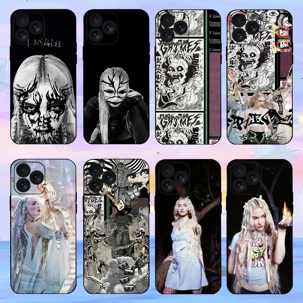 Singer G-Grimes Phone Case For iPhone 15 14 13 12 11 8 Mini Xr Xs X Xsmax Pro Max Plus Shell