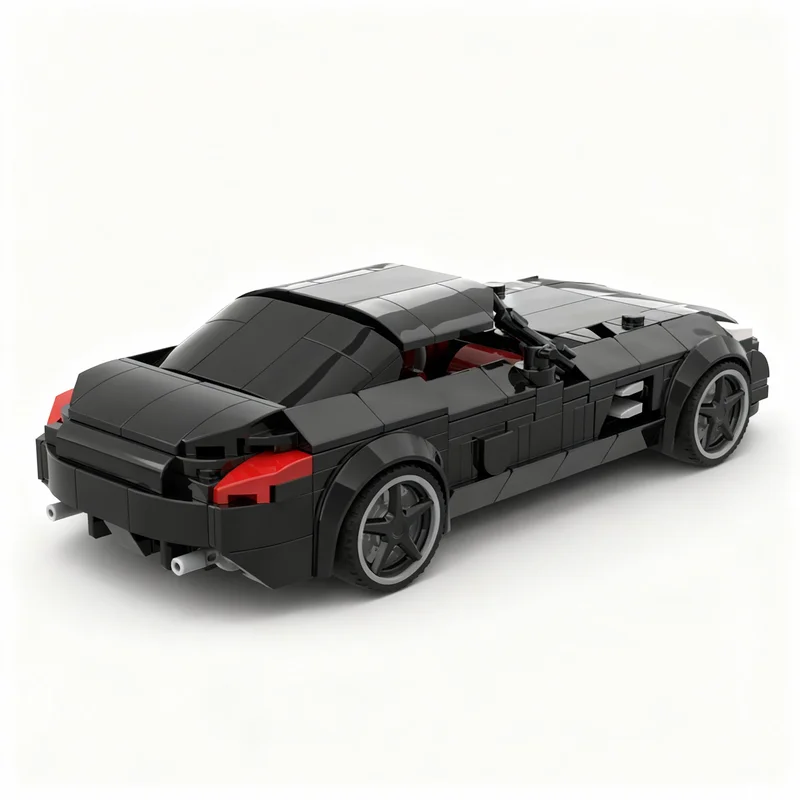 392pcs MOC Creator Creator Expert SC Scale Mercedesees SLS AMGS Model Building Blocks Architecture Education Assemble Birthday