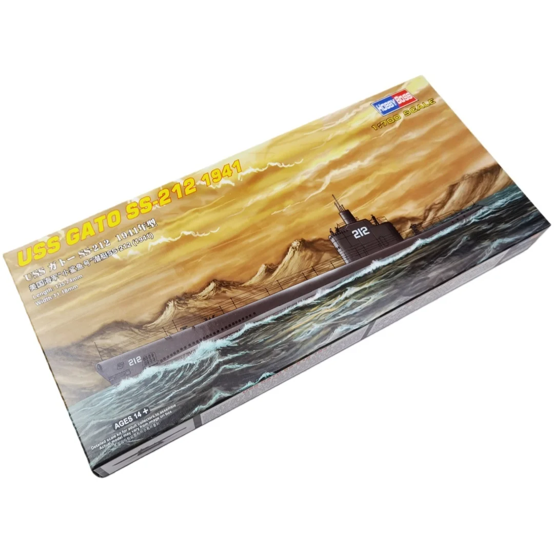 

TRUMPETER 1/700 USS GATO SS-212 Submarine Assembly Ship Model