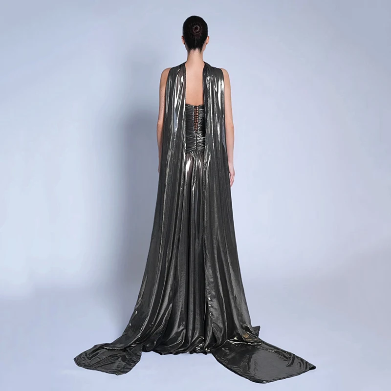 Eightree 2026 فساتين سهرة ماكسي على شكل حرف a على شكل قلب بدون أكمام فساتين لحضور الحفلات الموسيقية المملكة العربية السعودية مناسبة رسمية فساتين حفلات مخصصة