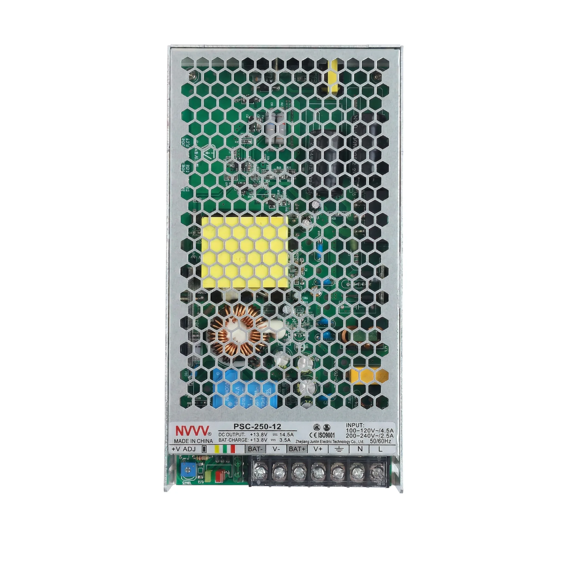 

Импульсный источник питания NVVV 250W с функцией ИБП, 12В DC, 13.8В, 14.5А, 2.5А, PSC-250-12