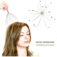 Head Massager Head Scratching Octopus Scalp Non Soul Extractor Divine Tool for Extracting Healthy and Healthy Hair