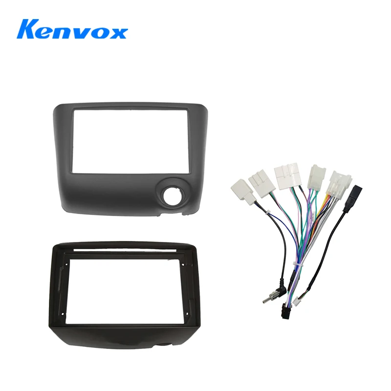 

android Car radio Canbus Box Decoder For Toyota Vitz Yaris Echo 1999 2005 pin Wiring Harness Plug Power Cable