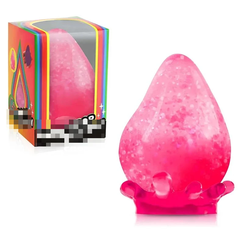 Soft Big Water Drop Pinch Simulation Dream Water Drop Slow Rebound Office Relaxation Ornament - Stress Reliever Pinch Toy