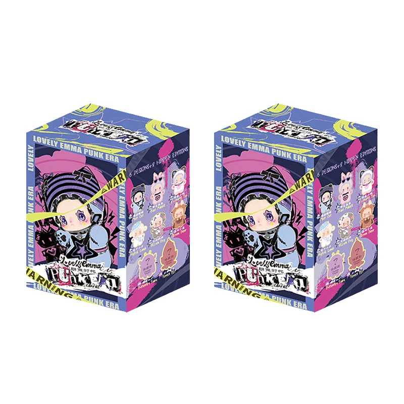 Lovely Emma Punk Era Series Blind Box Emma Vinyl Plush Mystery Bag