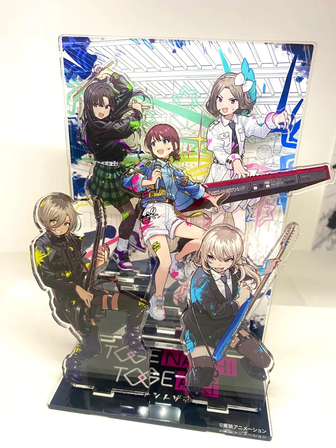 Girls Band Cry Figures Acrylic Stand Fashion Anime Action Figure Accessories Collection Kids Figure Toys Gift NINA ISERI