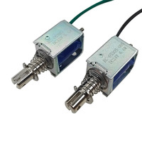 Dc Solenoid electromagnet 12V 6V 24V TAU-0520T Pull Push dc electric magnet