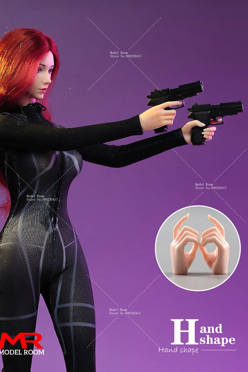 1/6 Schaal Vrouwelijke 5 paar Handvorm 2 paar Voeten Model Lichaamsaccessoires Fit 12 ''AB001 TBL JIAOU Soldaat Action Figure Lichaamspop