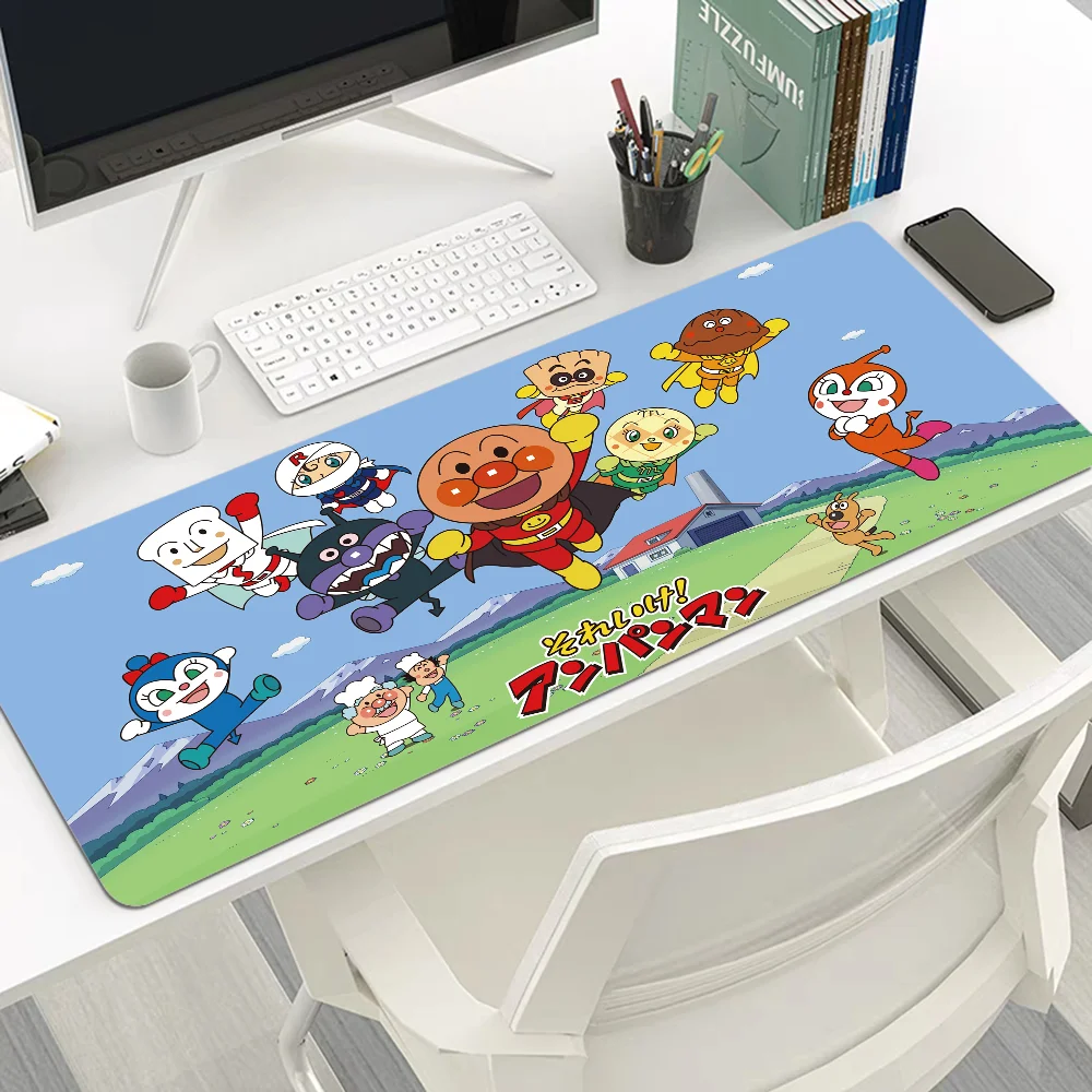 Cute A-Anpanmans Funny Beautiful Anime Mouse Pad Mat Size For Kawaii Desk Teen Girls For Bedroom