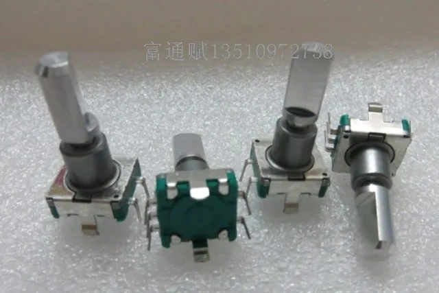 original Japan ALPS import pulse encoder code switch EC11 no step access switch 20MM half shaft