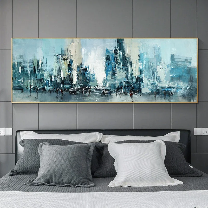 Handpainted Wall Art Abstract Paintings Modern Oil Painting On Canvas For Living Room Home Decoration Pictures Without Frame