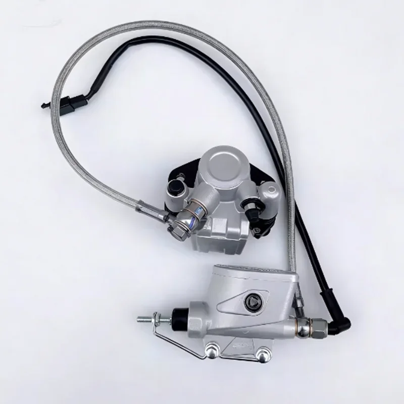 Motorcycle Parts Rear Brake Pump Caliper Assembly For FB Mondial Hipster HPS 125 300 HPS125 HPS300 Aprilia CR150 CR 150