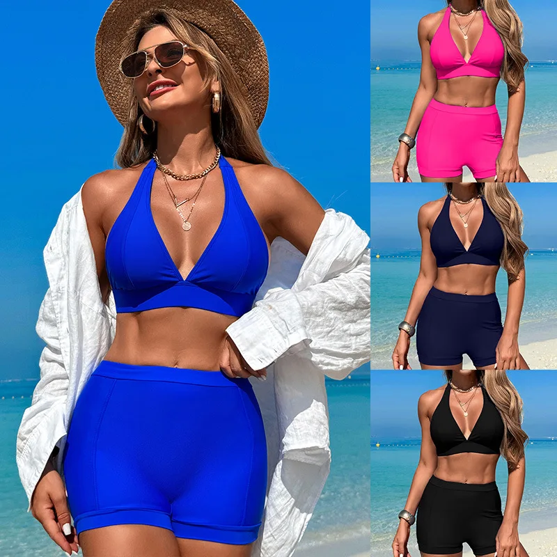 

Bathing Suit Women Bikini Euro-American Split Women's Swimsuit Bikini Swimsuit Hot Spring Swimsuit Women Ins