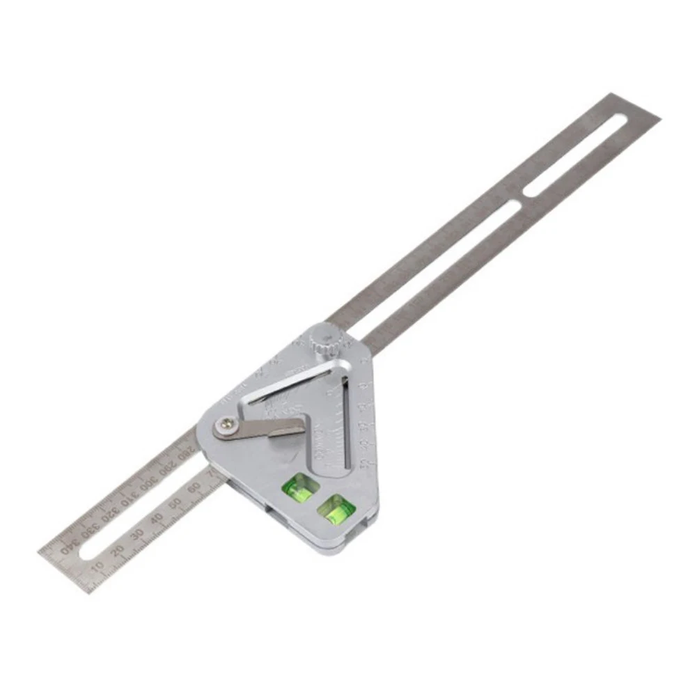 Accurate Angle Measurement Multifunctional Woodworking Ruler Portable And Convenient Versatile Applications Compact Size