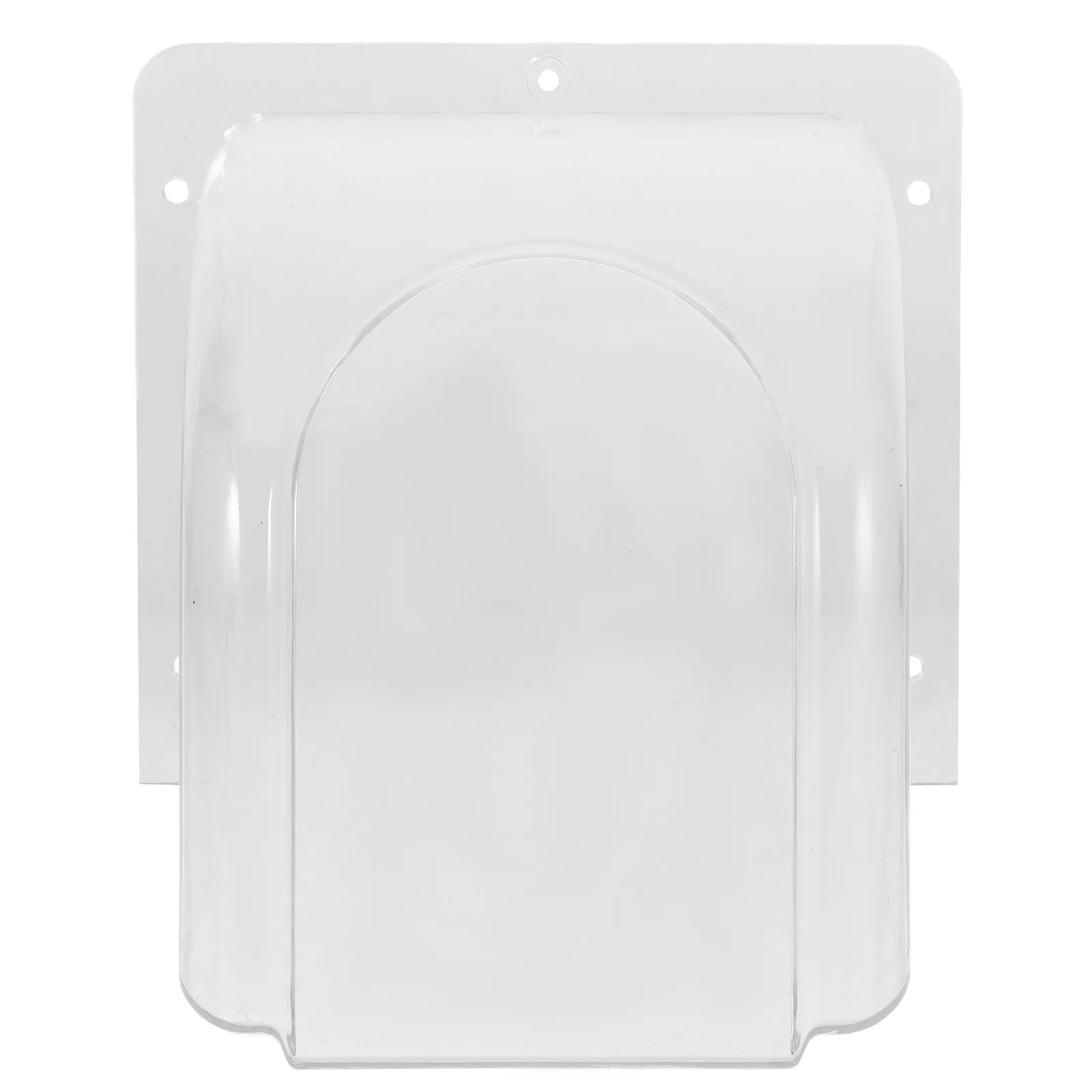 

PVC Doorbell Cover Waterproof Rainproof Outdoor Protective Cover for Access Control Keypad Fingerprint Scanner Time Attendance