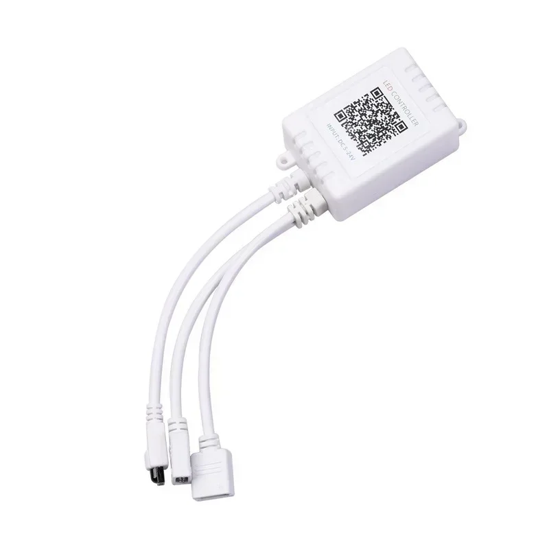 وحدة تحكم RGB محمولة ومتينة وقابلة لإعادة الشحن مع 2 مصباح LED للهواتف المحمولة، بلوتوث + ذكي بالأشعة تحت الحمراء