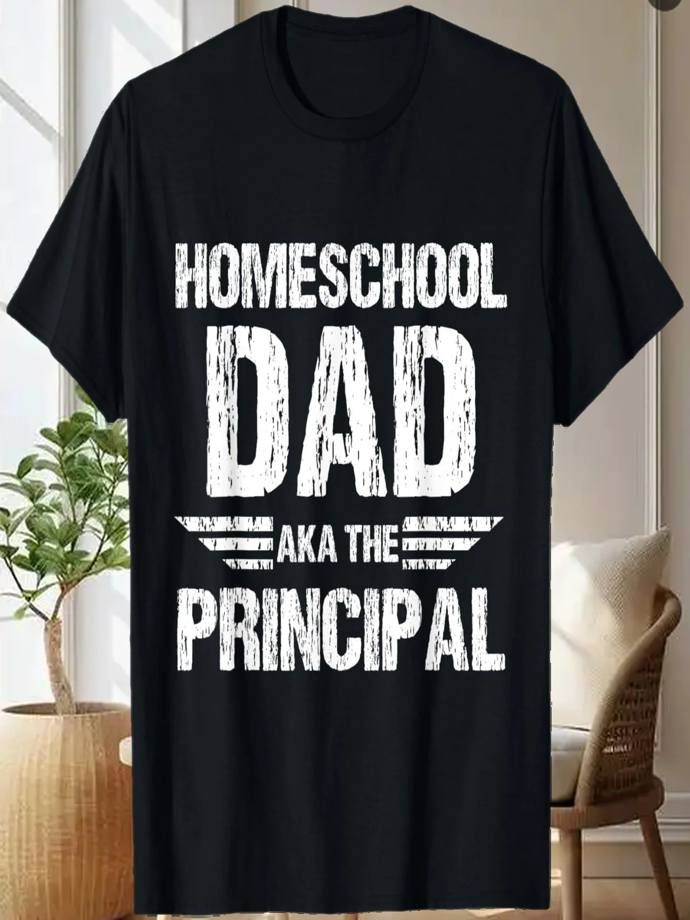 

Homeschool Dad Aka The Principal - Dad Gift T-Shirt