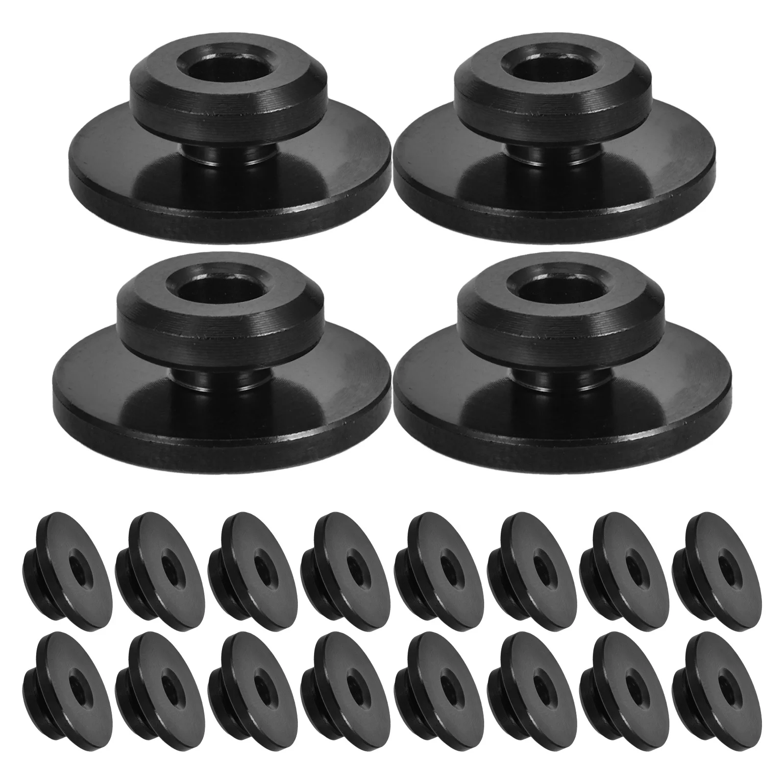 

20 Pcs Cable Railing Terminal Cap Post End Sleeve Protective Sleeves Wire Grommets System