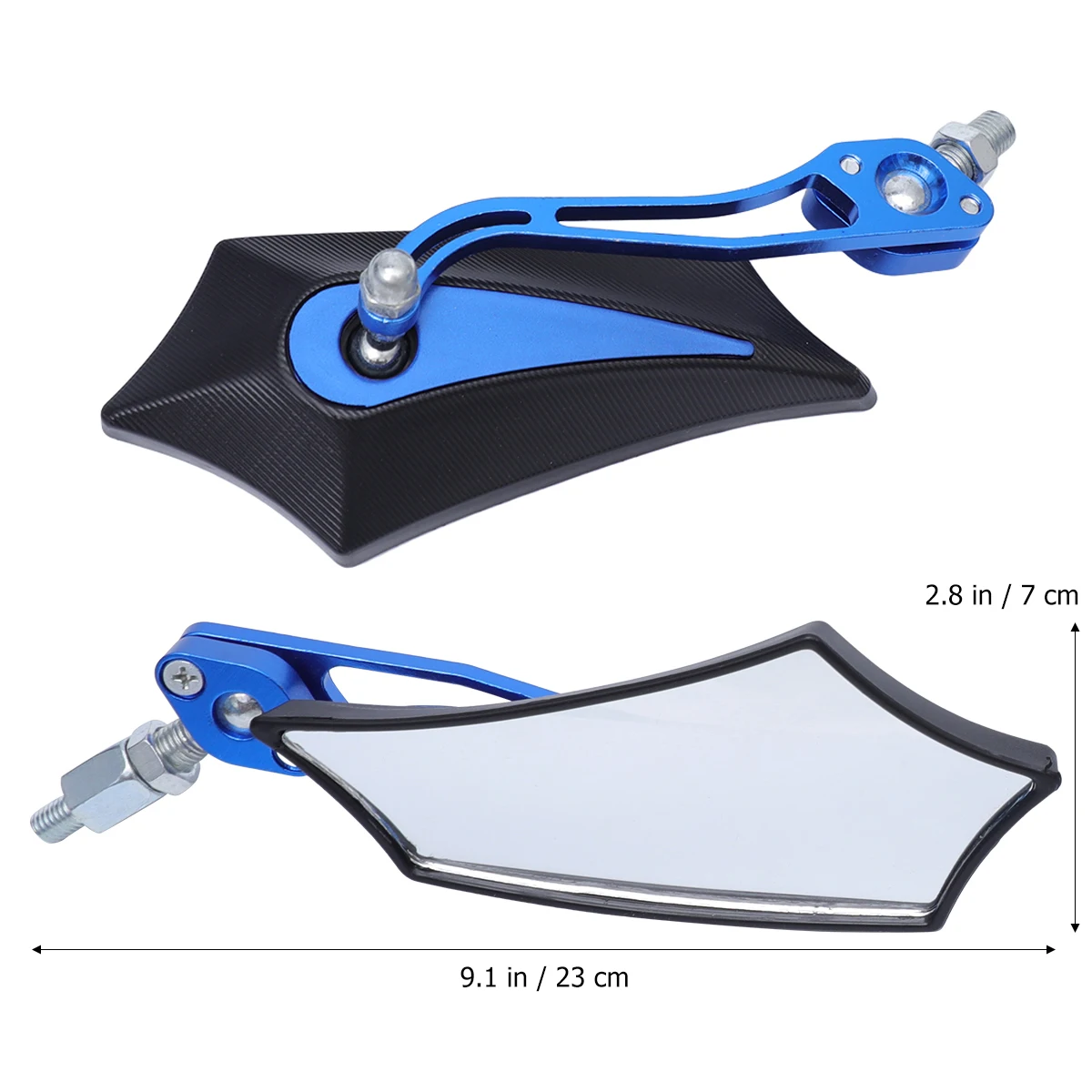 

2 Pcs Rearview Accessories for Electric Bike Motorcycle Motorbike