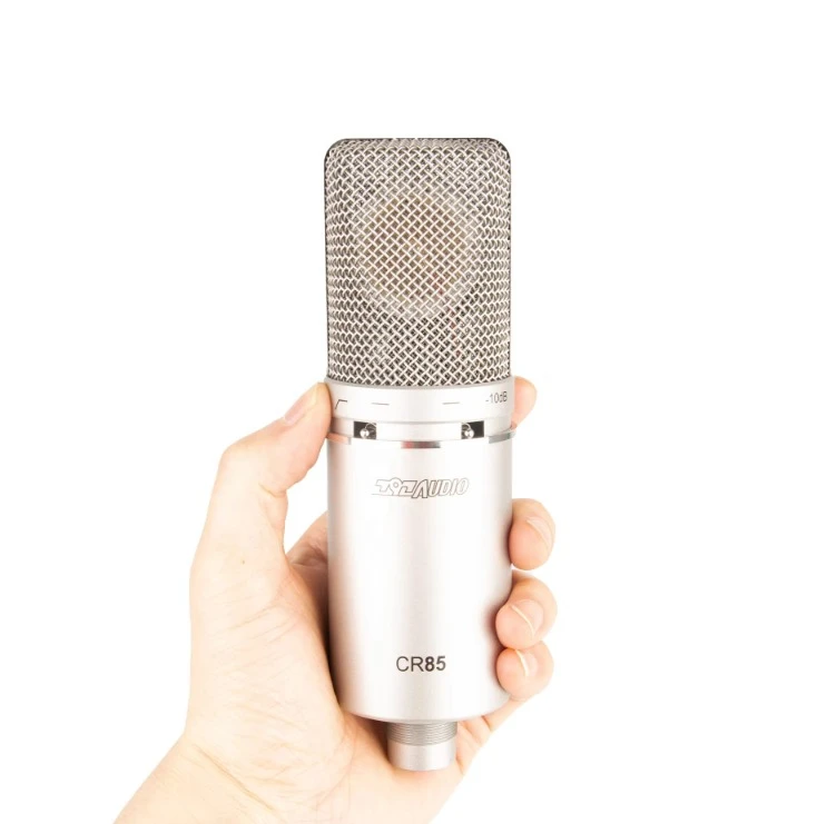

Профессиональный конденсаторный микрофон 797Audio CR85 C1, конденсаторный студийный записывающий профессиональный