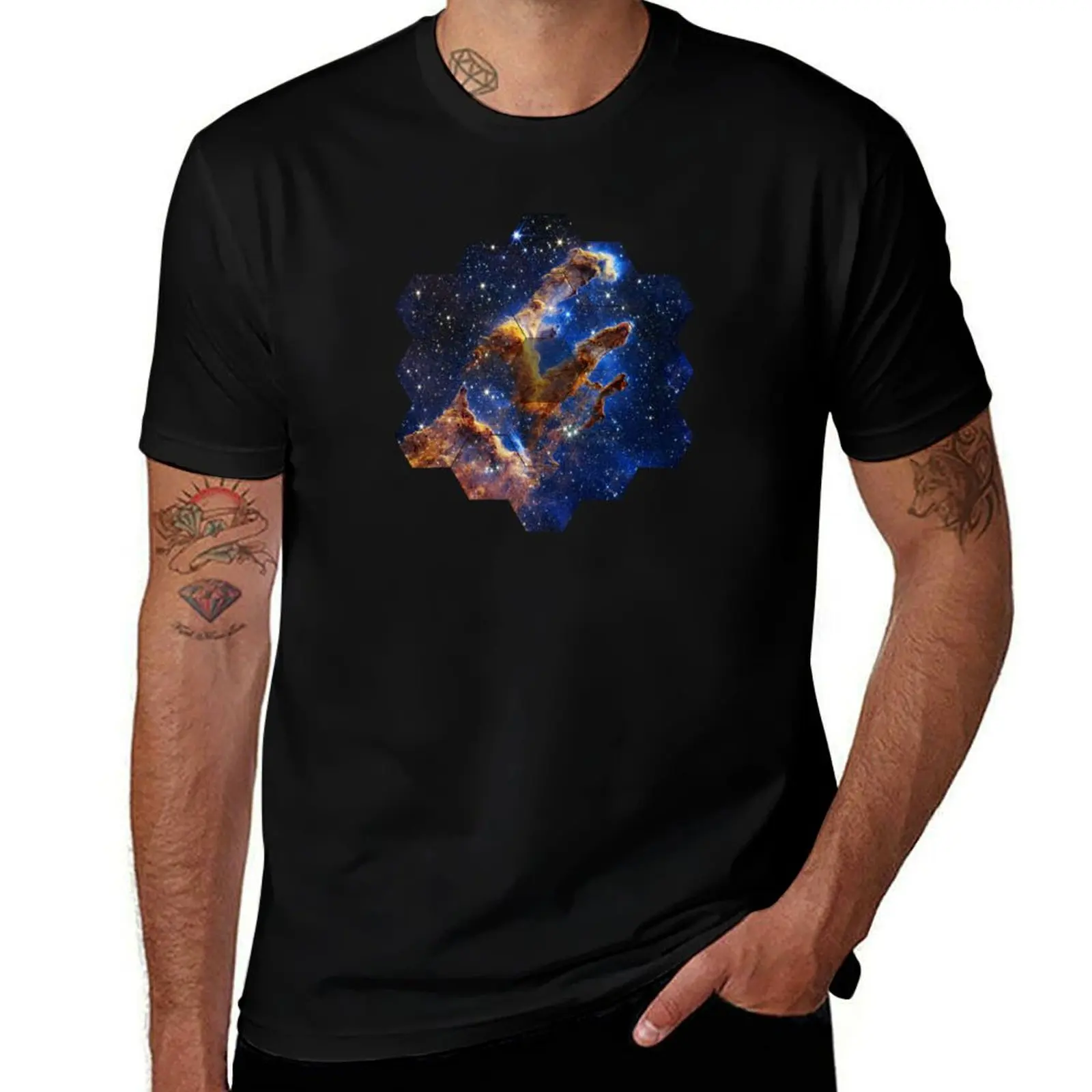 

JWST Pillars of Creation, 2022 (James Webb/JWST) — space poster, science poster, space photo, space art, jwst picture T-Shirt