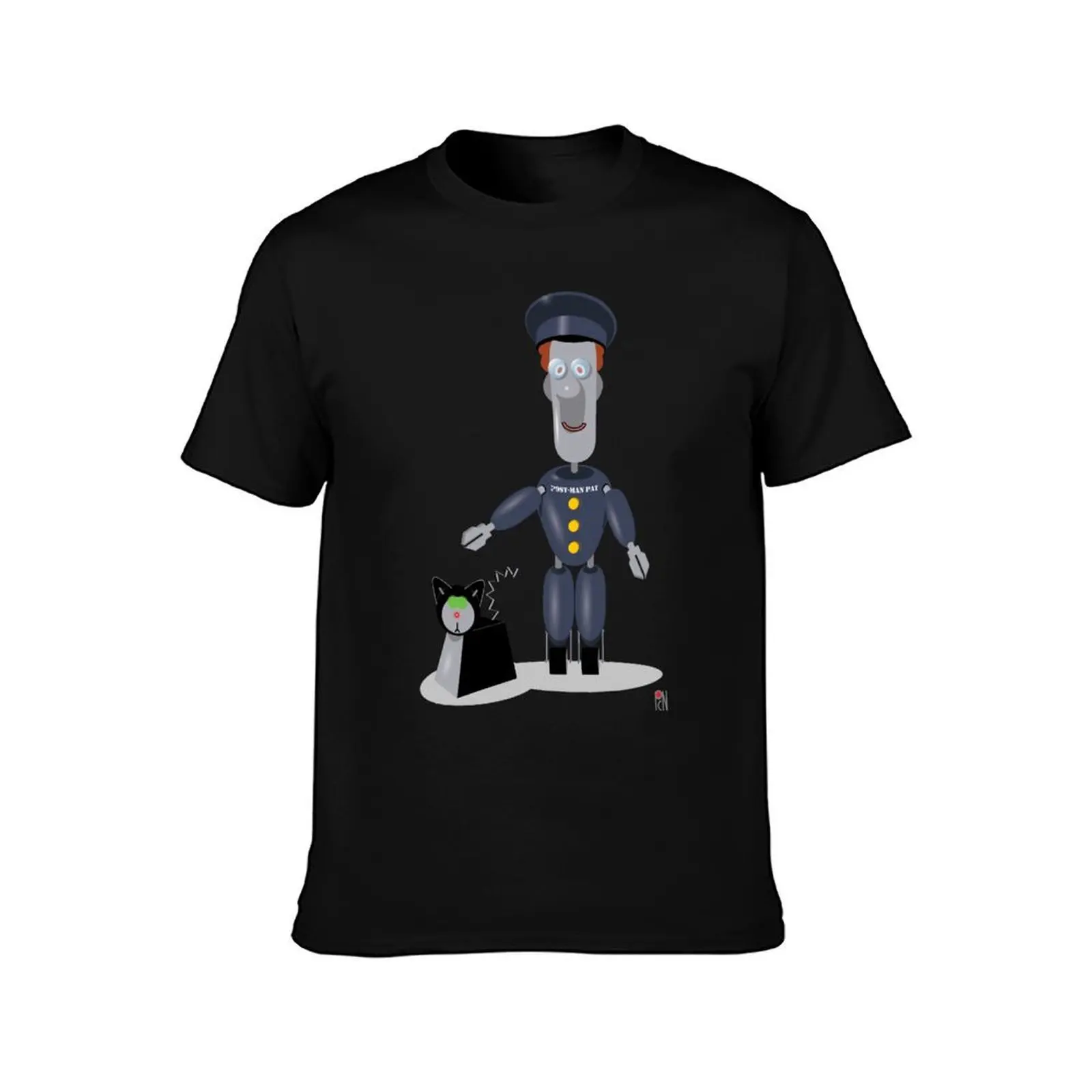 Post-Man Pat T-Shirt Work Basic Short Sleeve Top T-Shirt