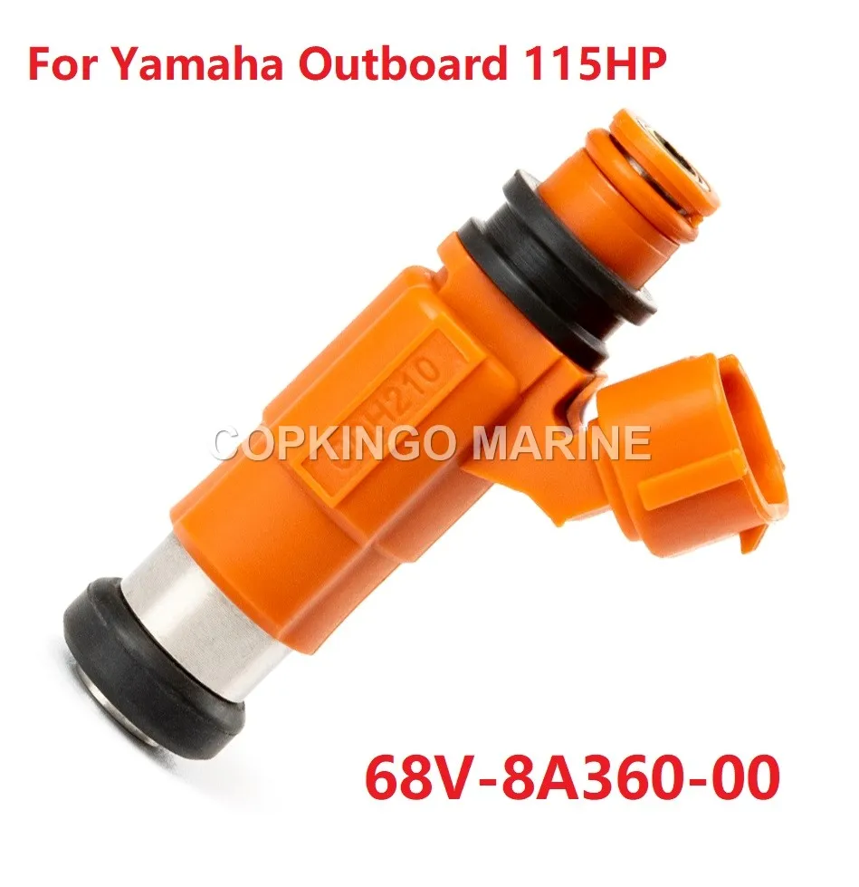 

Boat Fuel Injector Flow Matched for Yamaha Outboard 115 HP Marine CDH210 68V-8A360-00