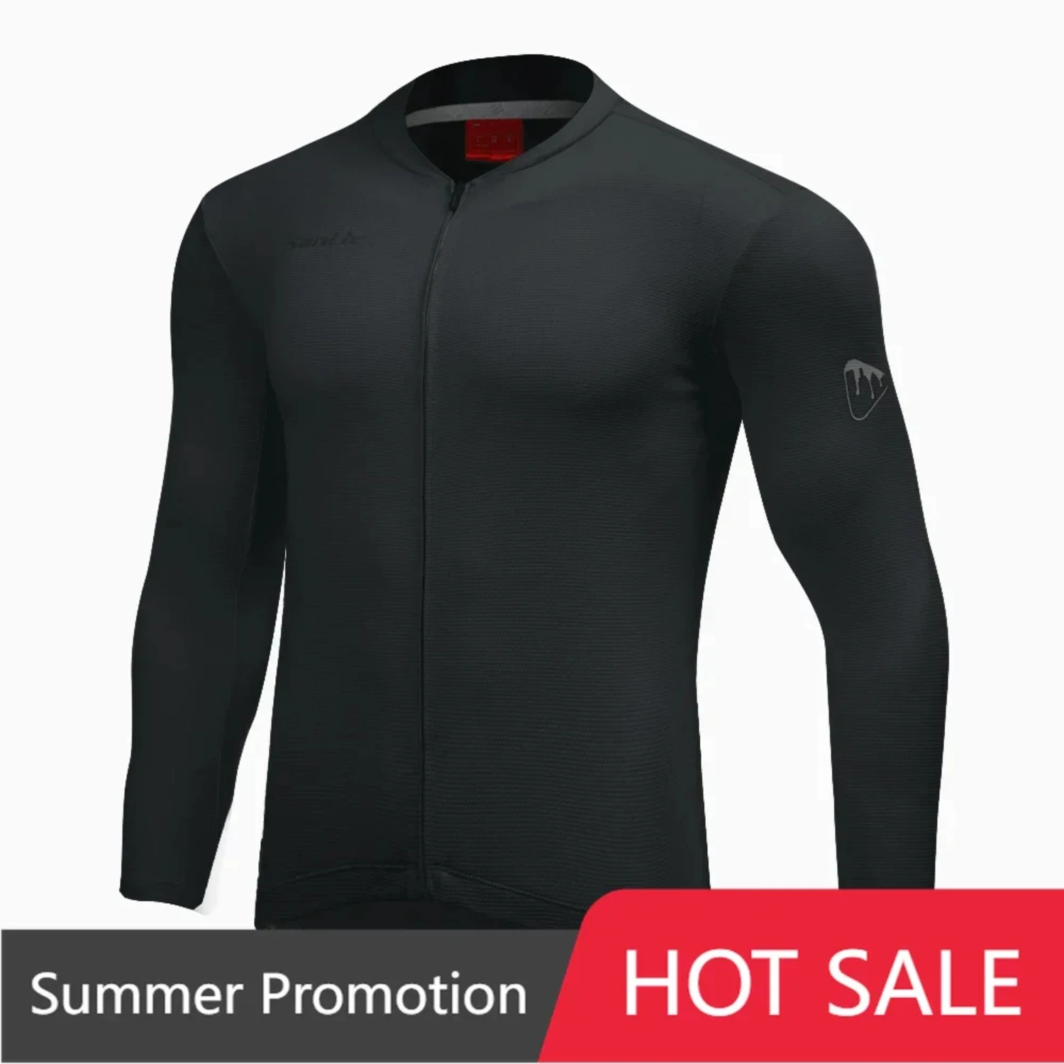 New Men Cycling Jerseys Summe Long Sleeves Fit Comfortable Sun-protective Road Bike Tops Quick Dry Jerseys K20M3178