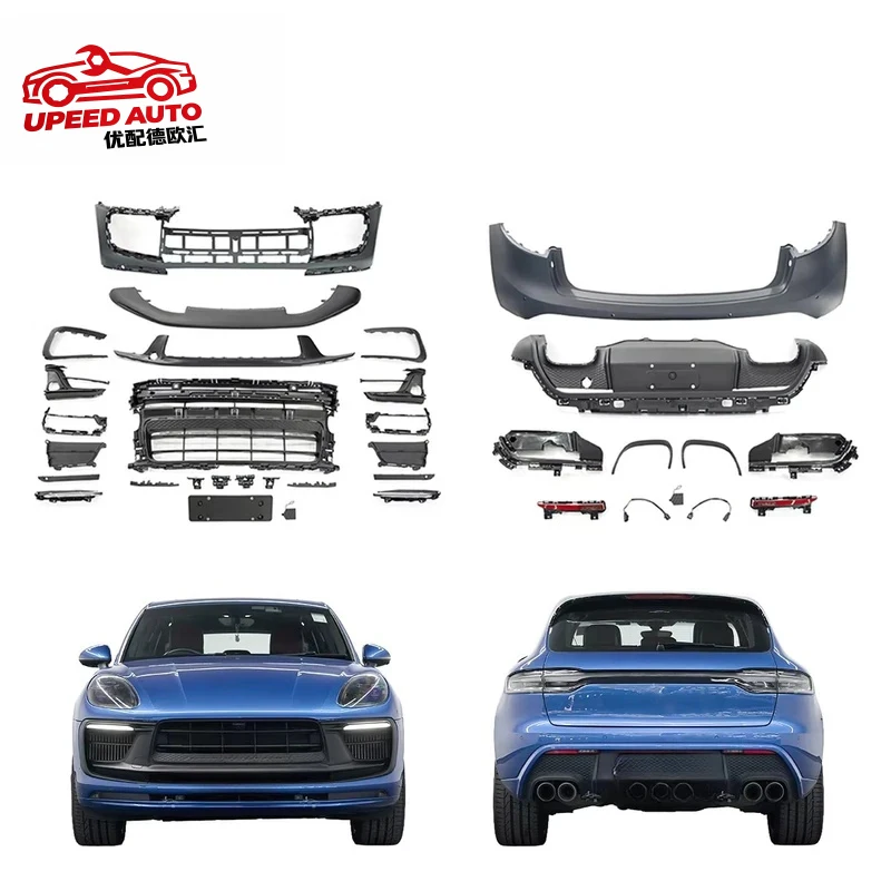 

Suitable for STLF PINDUN PP Material Facelift Macan 2014-2023 GTS Bodykit Front/Rear Bumper Bolt-On Universal