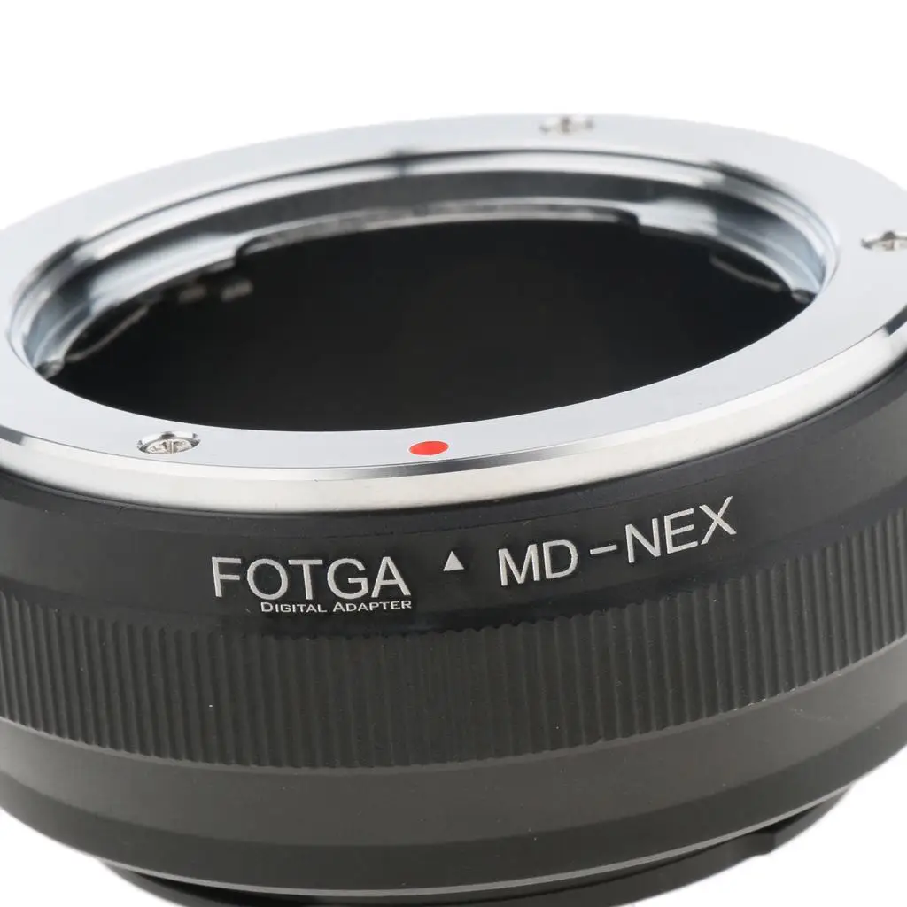 MD-NEX Adapter Alloy Manual Exposure Lens Mount Ring for Sony NEX Series Camera for Minolta MC MD Lenses