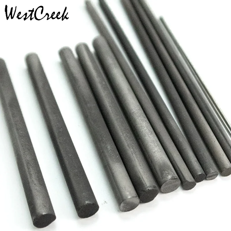 WESTCREEK Black Zirconia Ceramic Wear-resistant Insulation High Temperature Resistant Plunger Corrosion-resistant Stirring Rod
