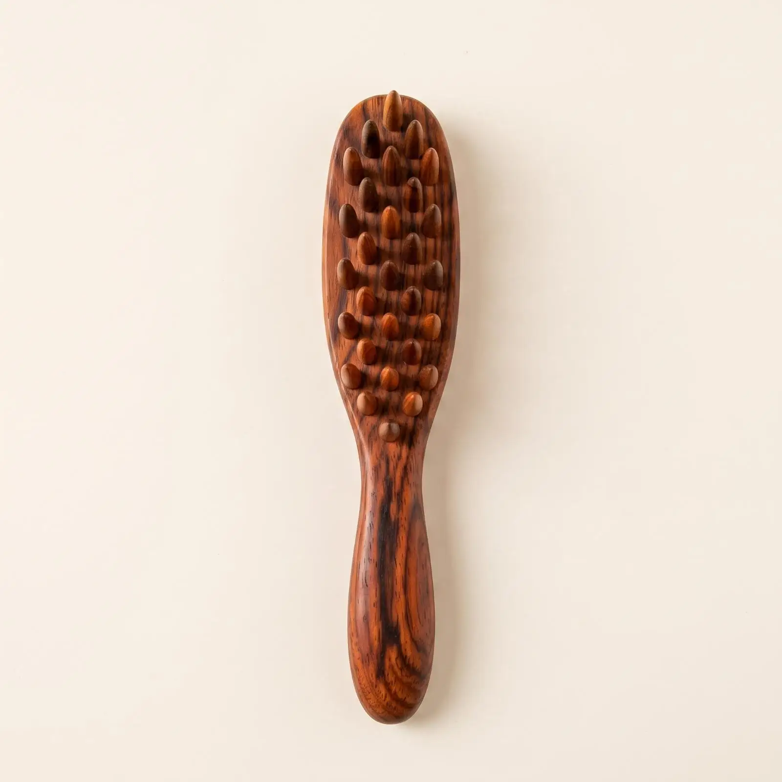 Scalp Massage Comb Wide-Tooth Wooden Scalp with Handle Anti Rosewood Massage Comb for Home, Travel
