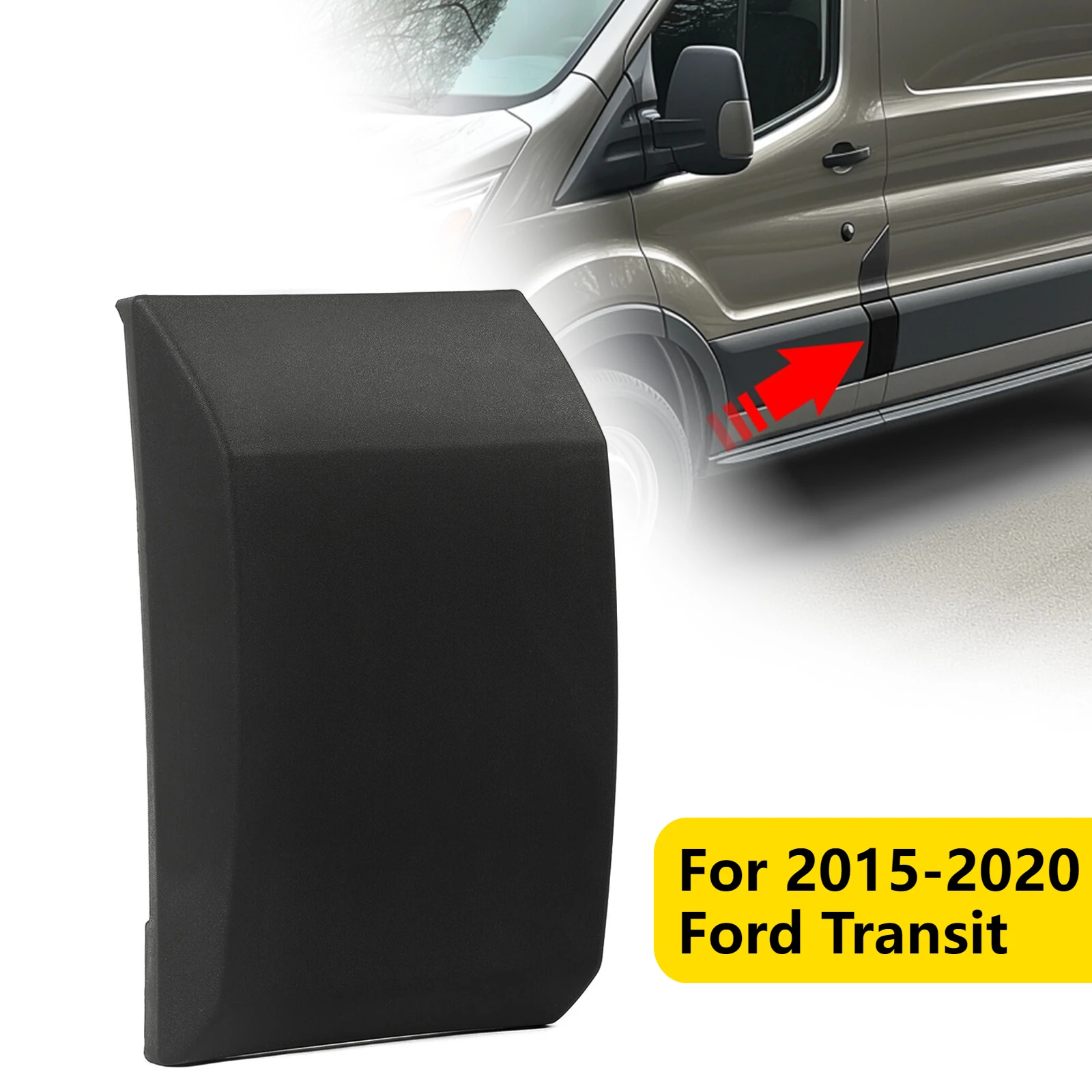 Molding Trim Cladding For 2015-2020 Ford Transit Left Side Under Fuel Door BK3Z6129077AC