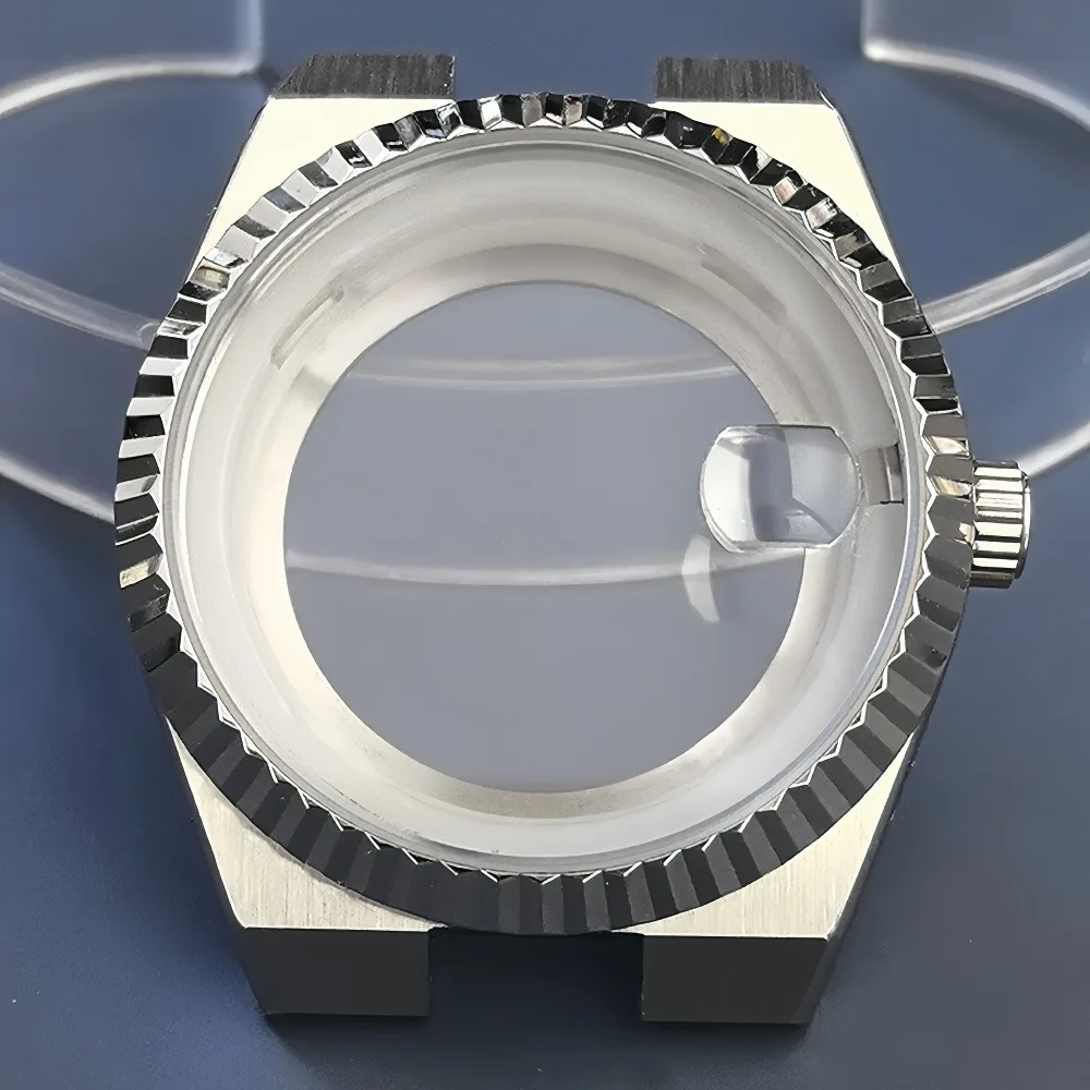 39mm Waterproof Stainless Steel Land-Dweller Case  compatible movement NH35 optional dial hands Replacement Parts - Image 5