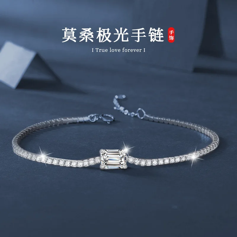 

S925Sterling Silver Bracelet Women, Niche High-End Simple-Border Hot-Selling Jewelry