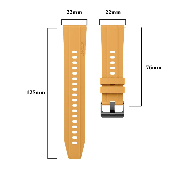 Official Silicone Strap for Huawei GT5/GT4 46mm Classic and Stylish 22mm Watch Strap Compatible with Huawei GT5pro 46mm image 2