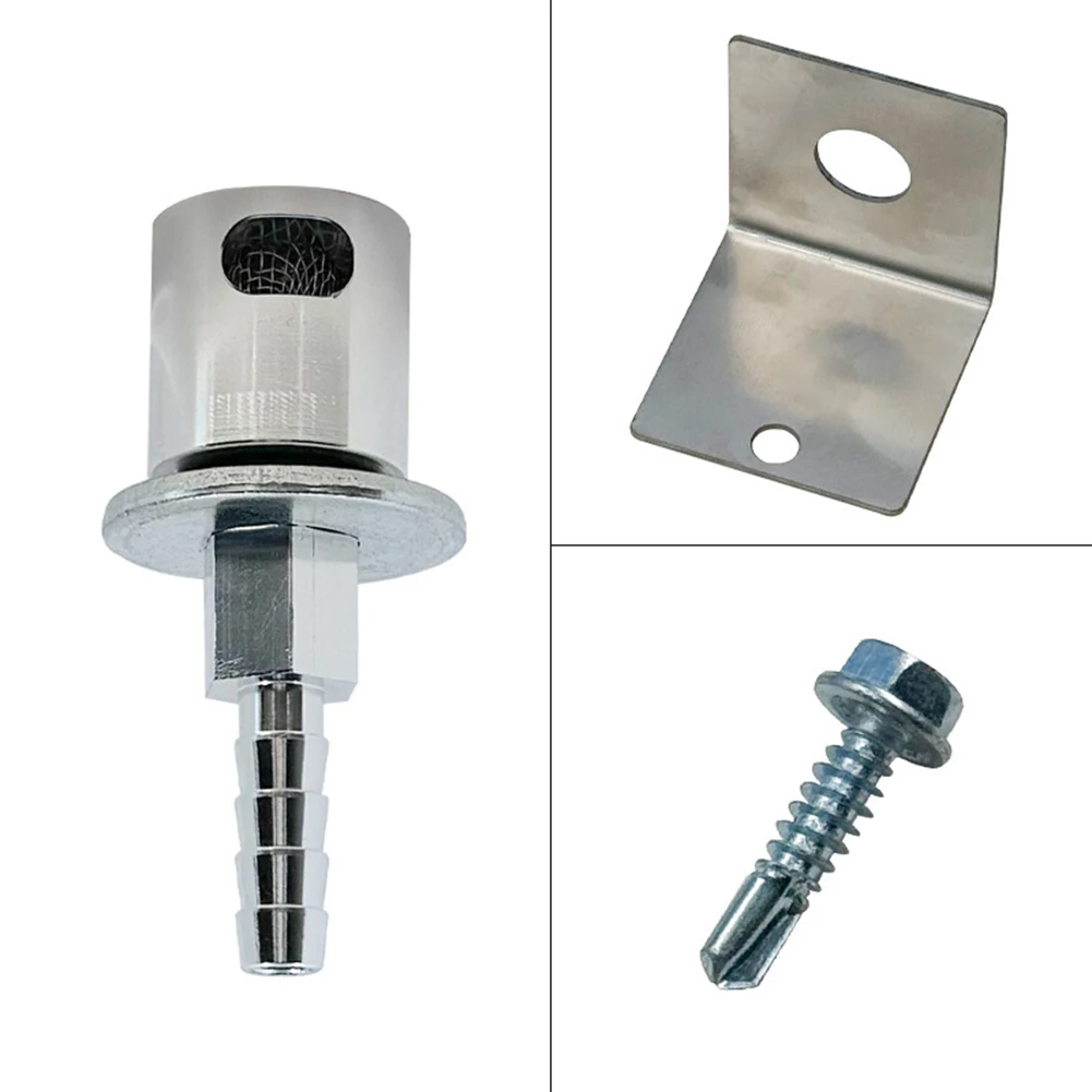 Remote Mount For Fuel Tank Vent Valve with Metal Construction and Detachable Parts for Custom Installation Needs