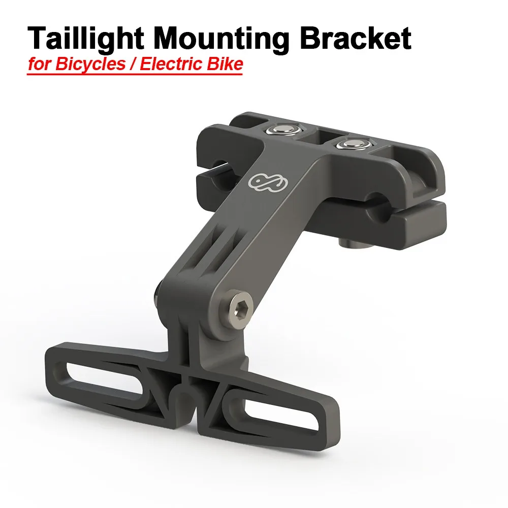 Electric Bicycle Taillight Bracket Rear Light Supporter Bicycle Retrofit Electric Light Fixing Brackets Bike Parts Replacement